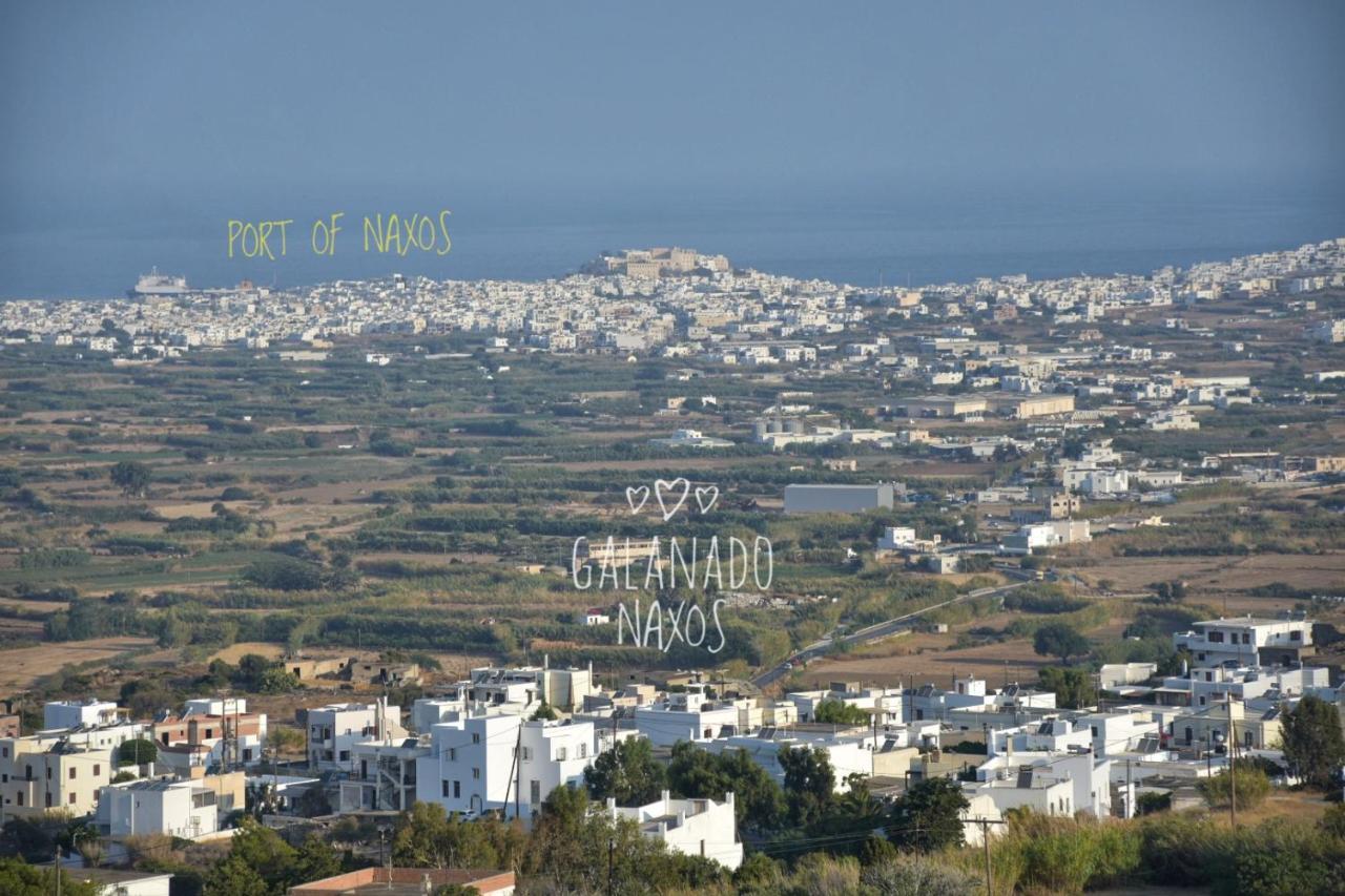 Rustic Private Cottage W/ King Bed In Galanado Naxos Exteriör bild